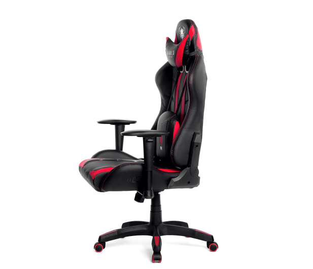 Diablo Chairs X-Ray 2.0 Normal Size Czarno-czerwony - 1208637 - zdjęcie 3
